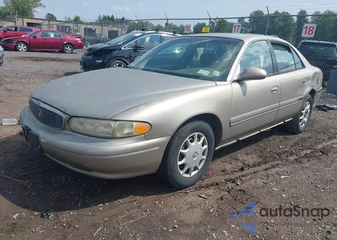 2001 Buick Century Custom z USA, uszkodzony, nr VIN 2G4WS52J511297369